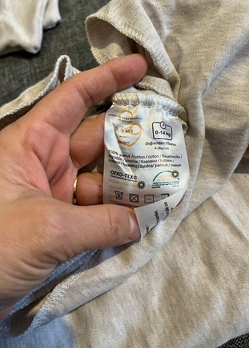 İlays mabel sling Açık Camel Renkli Bebek Kanguru - Görsel 6