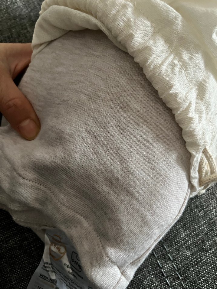 İlays mabel sling Açık Camel Renkli Bebek Kanguru - Görsel 4