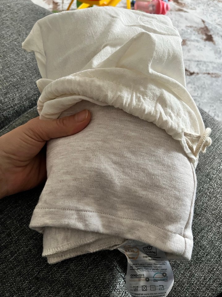 İlays mabel sling Açık Camel Renkli Bebek Kanguru - Görsel 5