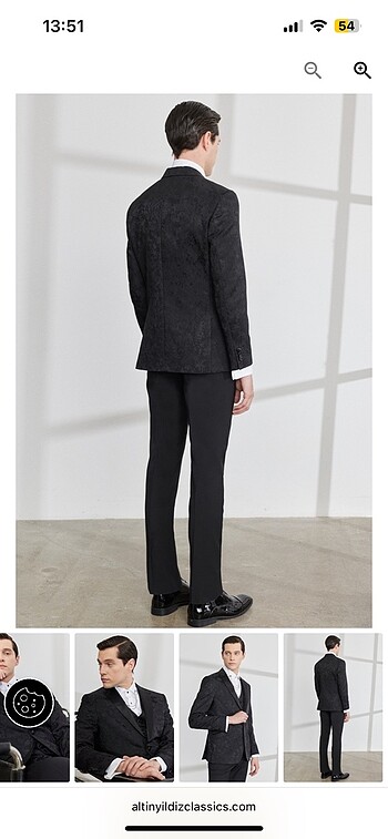 Altın Yıldız Smokin - Görsel 2