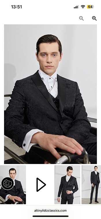 Altın Yıldız Smokin - Görsel 4