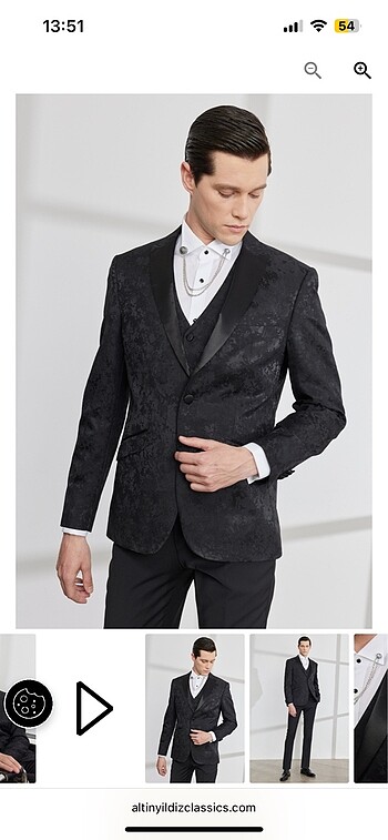 Altın Yıldız Smokin - Görsel 5