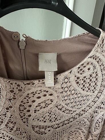 H&M Dantel detaylı elbise - Görsel 5