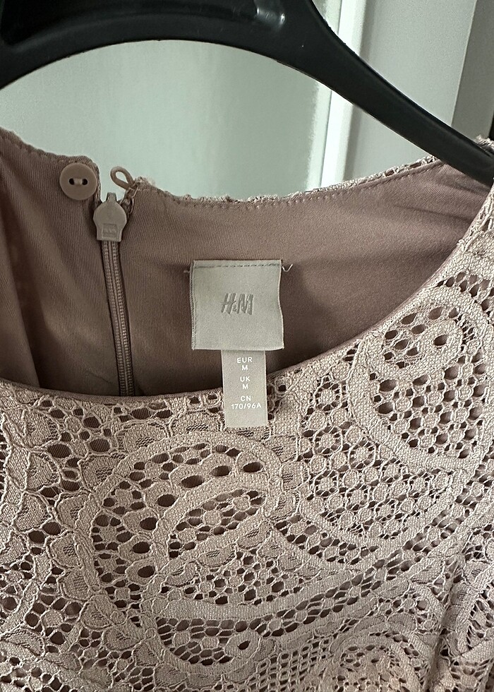 H&M Dantel detaylı elbise - Görsel 5