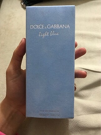  Beden Renk dolce gabbana light blue orijinal 100ml