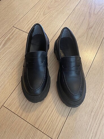 36 Beden Siyah oxford ayakkabı