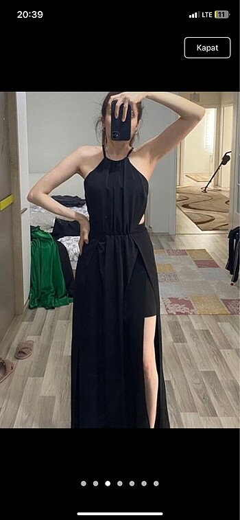 xs Beden Siyah elbise milla