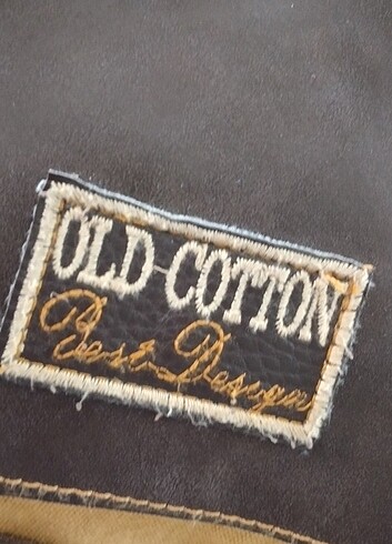  Beden kahverengi Renk Orjinal Old Cotton Çapraz Çanta Sıfır