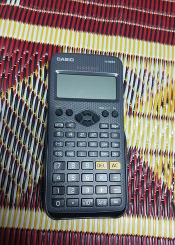 Casio Siyah Hesap Makinesi