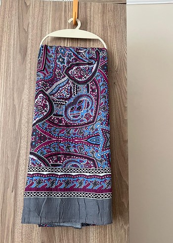 Renkli Bohem Kadın  Şal - Görsel 5