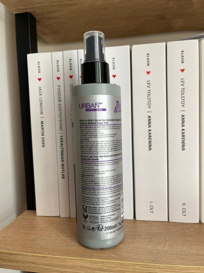Urban Expert Biotin & Kafein Saç Toniği Sprey - Görsel 2