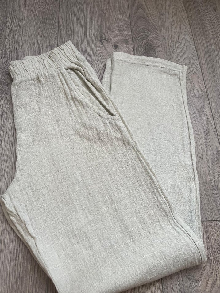 Keten Kadın Pantolon - Görsel 2