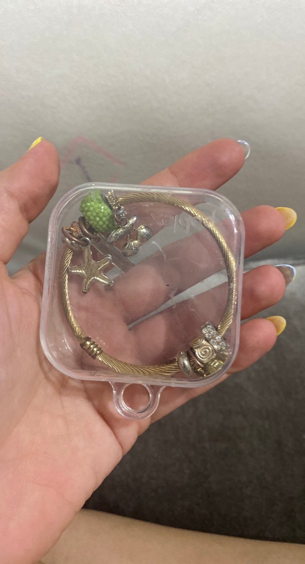 Boncuklu Bohem Altın Bileklik - Görsel 2