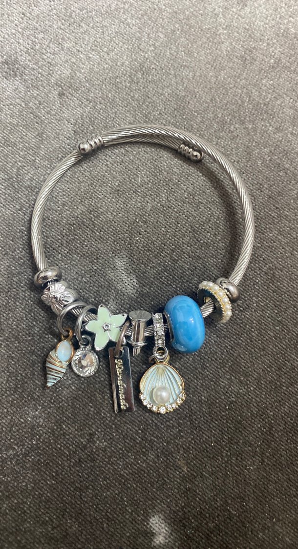 Turkuaz Boncuklu Bohem Kadın Bileklik - Görsel 2