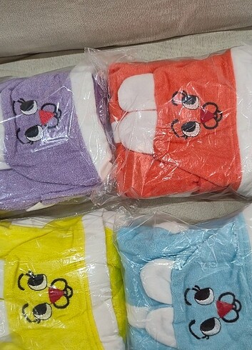 Cocuk bornozları  - Görsel 6