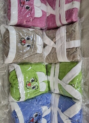 Cocuk bornozları  - Görsel 9