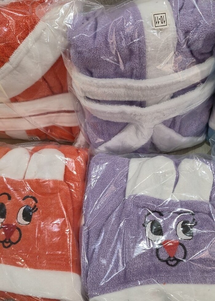 Cocuk bornozları  - Görsel 4