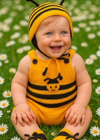 El Örgü  Bebek Tulumları tüm çeşitler - Görsel 7