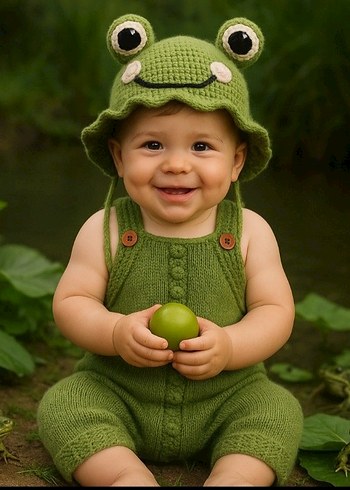 El Örgü  Bebek Tulumları tüm çeşitler - Görsel 17