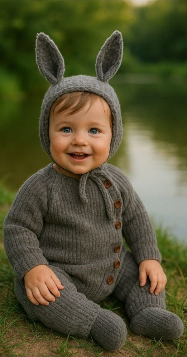 El Örgü  Bebek Tulumları tüm çeşitler - Görsel 3