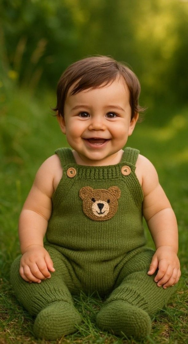 El Örgü  Bebek Tulumları tüm çeşitler - Görsel 4