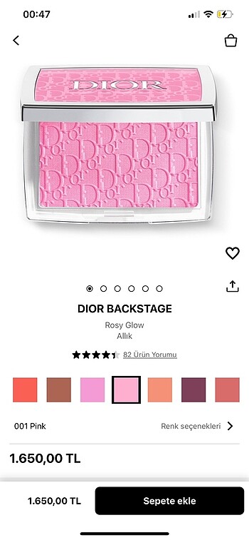 Dior allık
