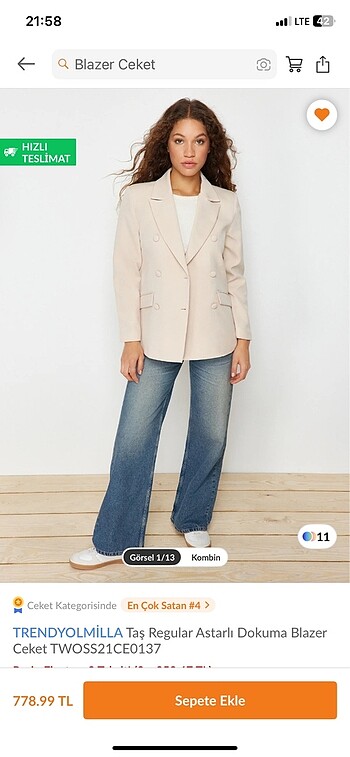 Blazer Ceket