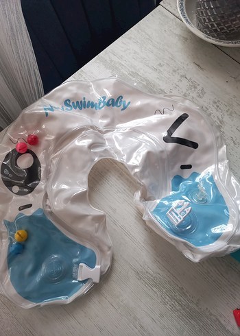 Diğer Mavi Pastel Bebek Boyun Simidi