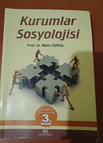 Sosyoloji bölümü ders kitabı 