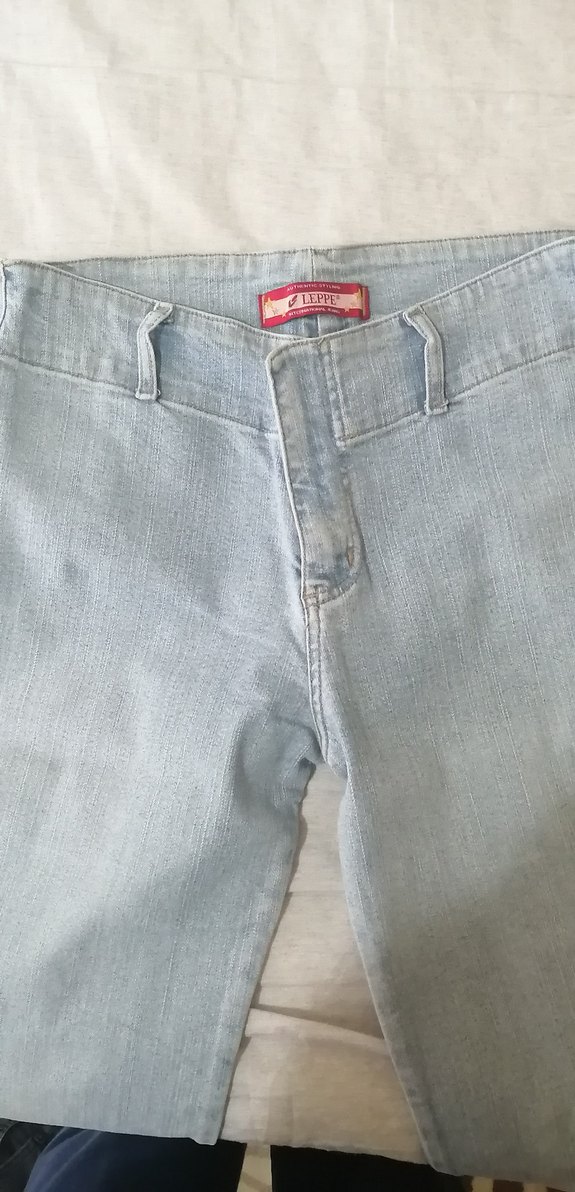 Buz mavisi Normal Boy Kadın Kot Pantolon - Görsel 3