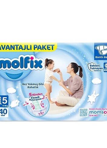 Molfix 5 numara 40lı