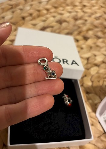 Orijinal Pandora yılbaşı charm - Görsel 8