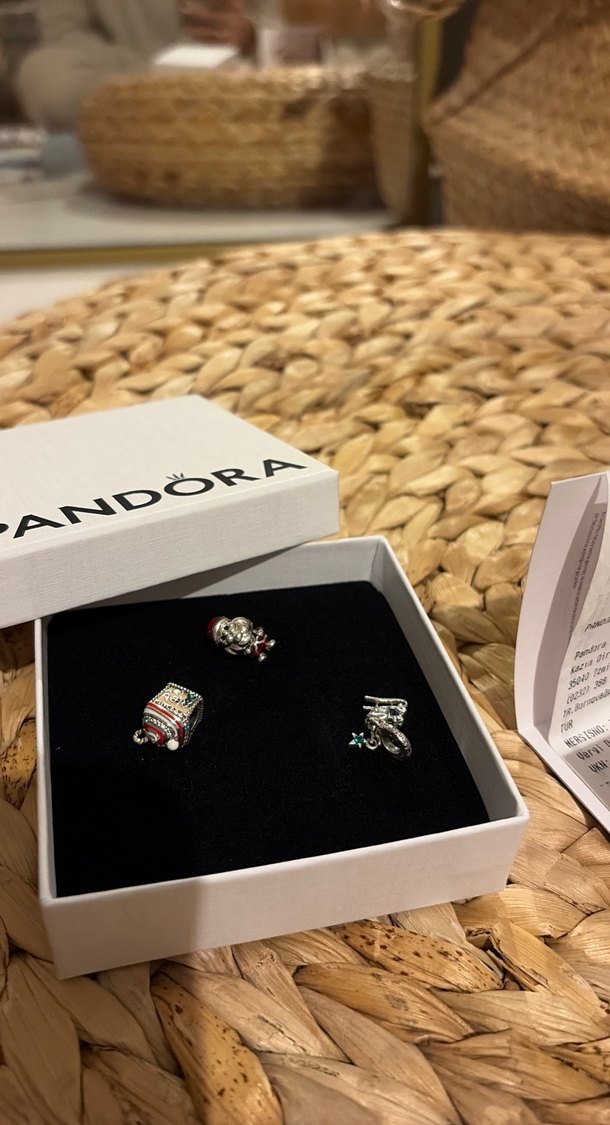 Orijinal Pandora yılbaşı charm - Görsel 2