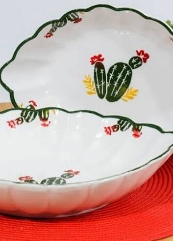 Kaktüslü set