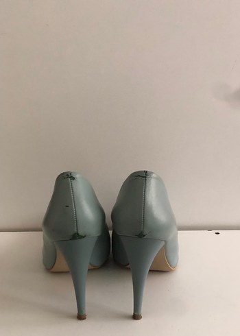 Diğer Mavi Stiletto Topuklu Kadın Ayakkabı