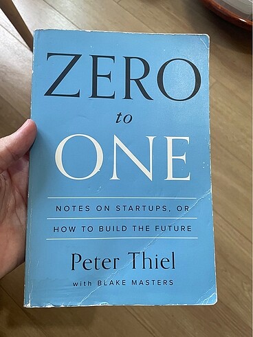 Zero to One ingilizce kitap