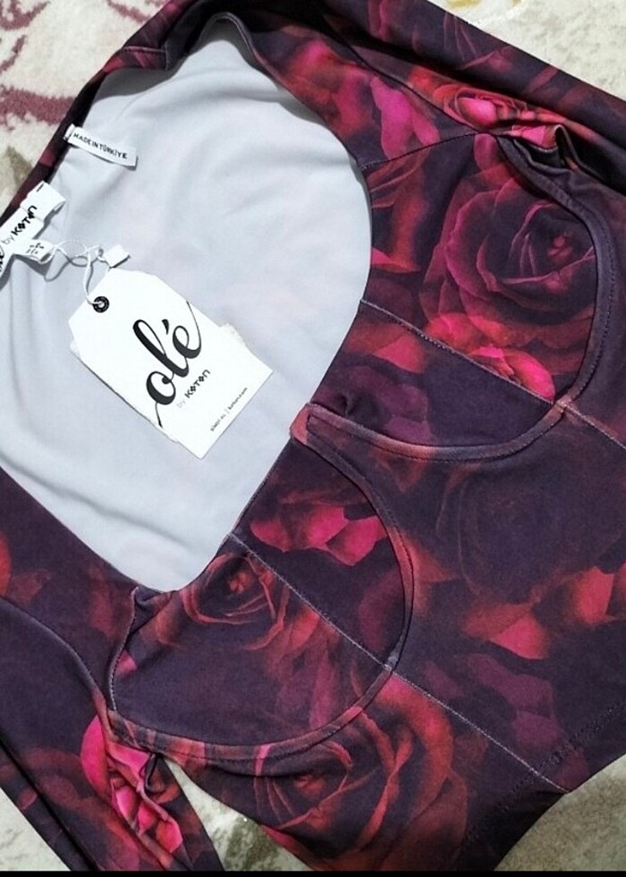 Uzun kollu dekolte  - Görsel 2