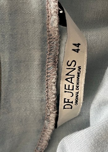 Mavi Düğmeli Askılı Midi Kot Elbise - Görsel 3