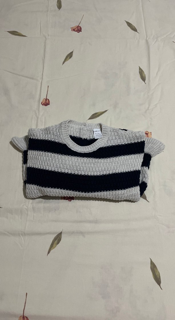 Gri Bebek Örgü Takım - Görsel 4