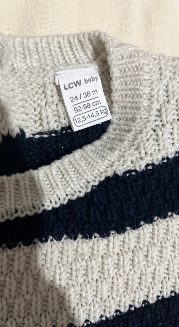 Gri Bebek Örgü Takım - Görsel 2