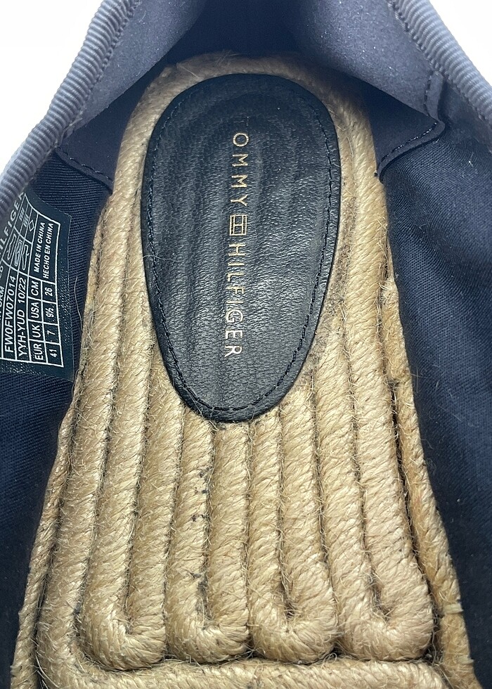 Tommy Hilfiger Espadril %70 İndirimli. - Görsel 4