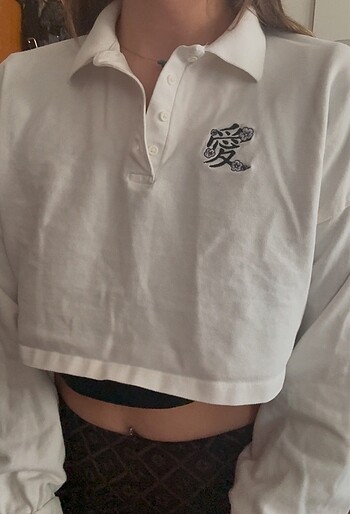 H&M H&M polo yaka crop
