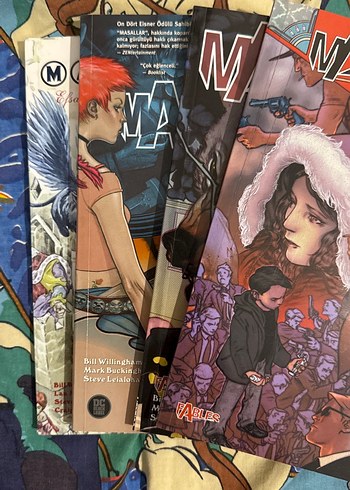 Masallar Fables 1-4 çizgi roman