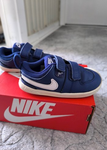 24 Beden mavi Renk Nike mavi çocuk ayakkabısı