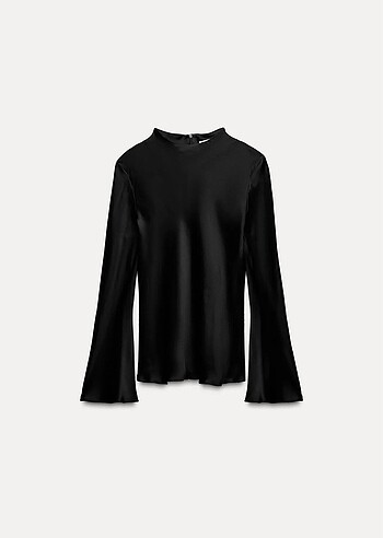 Zara saten bluz