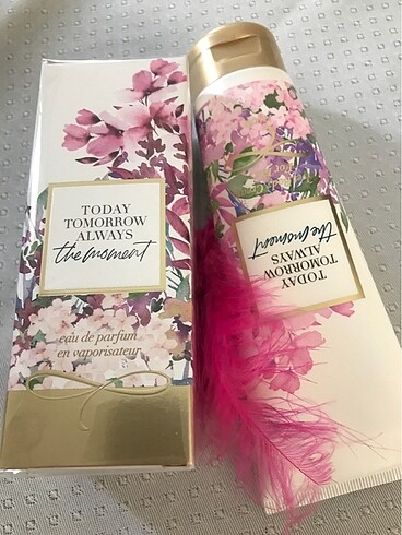 Today tomorrow alvays the moment parfüm seti