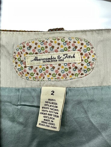 38 Beden çeşitli Renk Abercrombie & Fitch Mini Etek p İndirimli.