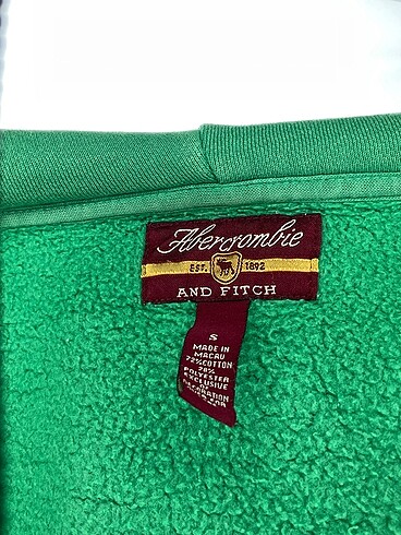 s Beden yeşil Renk Abercrombie & Fitch Sweatshirt p İndirimli.
