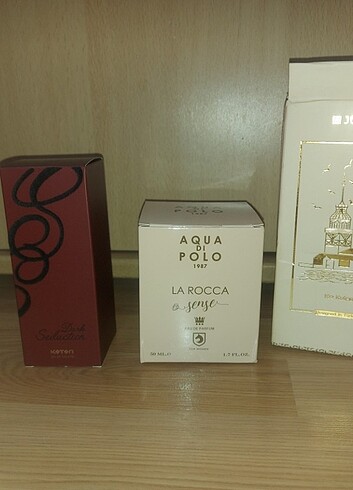 3 adet parfüm