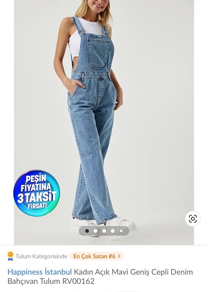 Bahçivan tulum salopet hamilelik - Görsel 3